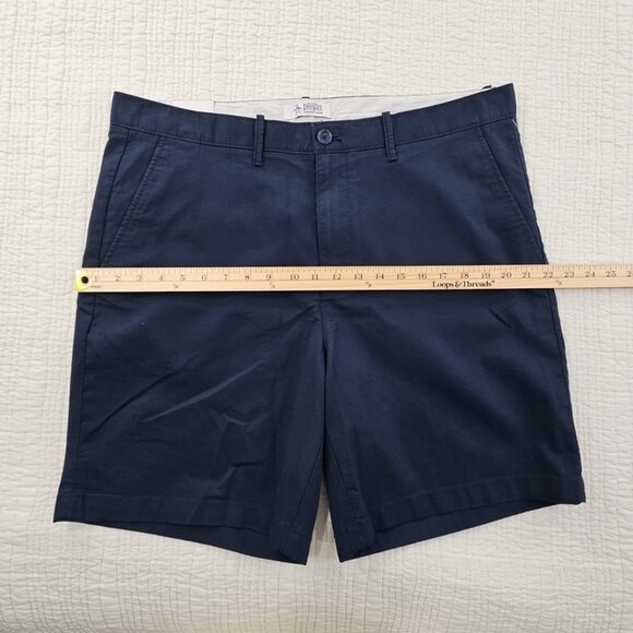NEW Penguin by Munsingwear Shorts Men's 38 Navy Blue Slim Fit NWT 8" Inseam - Picture 6 of 13